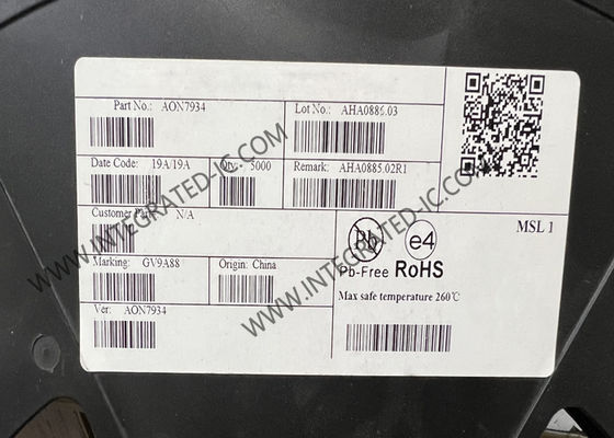 AON7934 Integrierter Schaltkreislauf 30 V Dual Asymmetric N-Channel MOSFET Transistoren