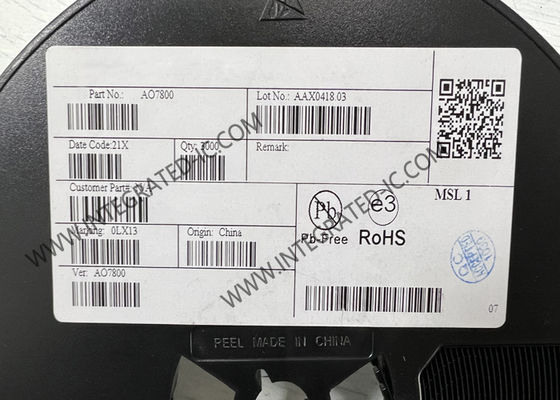 AO7800 Integrierter Schaltkreis-Chip 20V Dual N-Kanal MOSFET Transistoren Niederspannungs-MOSFETs