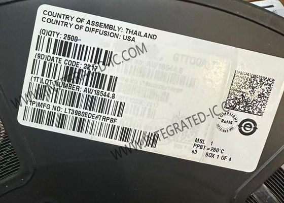 LT3980EDE Integrierter Schaltkreis-Chip 2,4 MHz Abwärts-Schaltregler mit 85 µA Ruhestrom