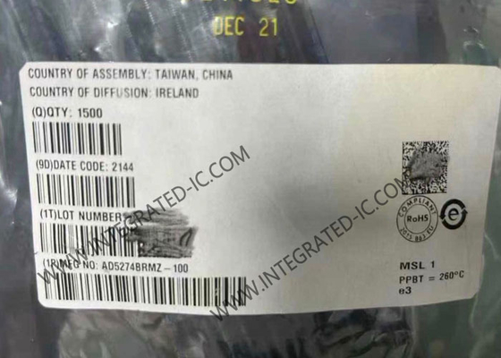 AD5274BRMZ-100 Integrierter Schaltkreis Chip Digitale Potentiometer 256-Position DigiPOT