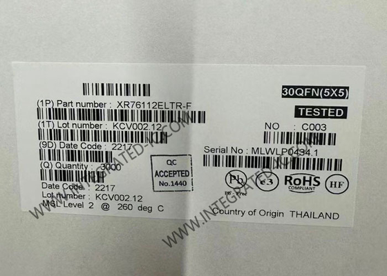 XR76112ELTR Integrierter Schaltkreislauf-Chip 12A Synchrone Step Down COT-Regler