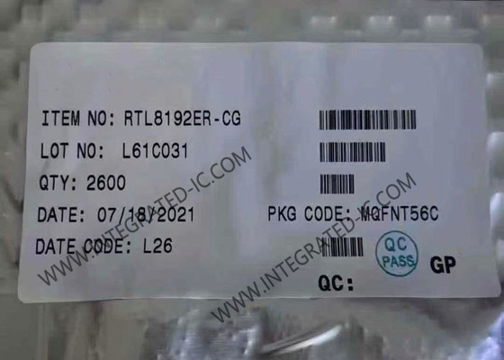 RTL8192ER Ethernet IC 802.11bgn PCIe-Netzwerk-Schnittstellen-Controller QFN56
