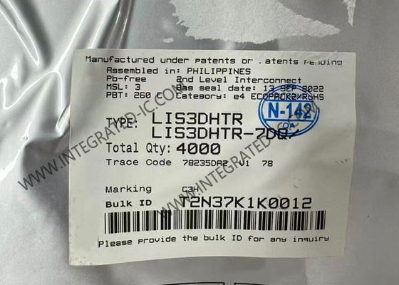 LIS3DHTR Sensor IC Ultra-Niedrigleistungs-Hochleistungs-Drei-Achsen-Beschleuniger