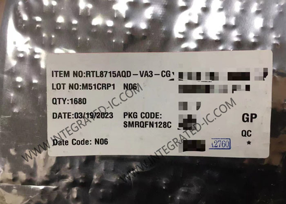 RTL8715AQD-VA3-CG drahtlose Kommunikationsmodul Wi-Fi IP-Kamera SoC drahtlose Netzwerkkamera SoC