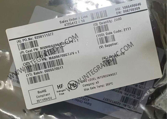 MAX96708GTJ Integrierter Schaltkreislauf-Chip 14-Bit GMSL Deserializer mit Koax-Eingang