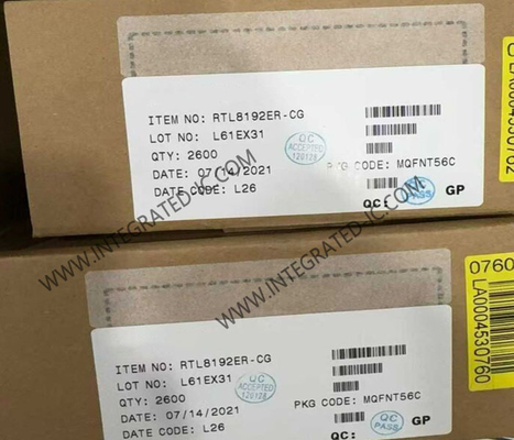RTL8192ER Ethernet IC 802.11bgn PCIe-Netzwerk-Schnittstellen-Controller QFN56