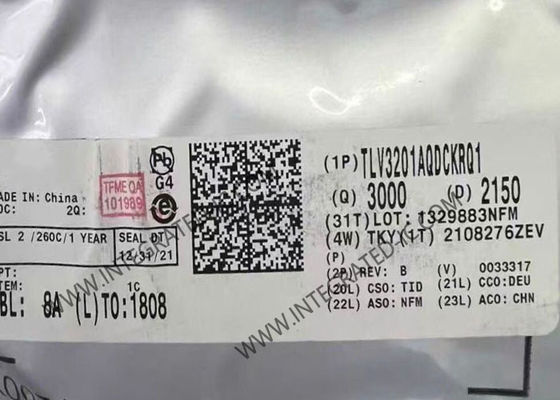 TLV3201AQDCKRQ1 Automobil-integrierter Schaltkreis-Chip mit hoher Geschwindigkeit 40 ns, geringem Stromverbrauch 40 µA und niedriger Offsetspannung 1 mV