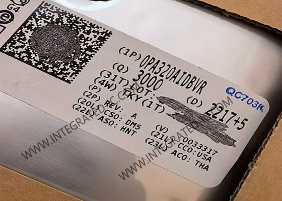 OPA320AIDBVR Integrierter Schaltkreislauf Chip Präzision 20MHz Geräuscharme CMOS-Betriebsverstärker mit Abschaltung