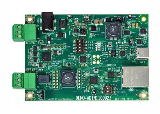 DEMO-ADIN1100D2Z Embedded Solutions Media Converter Board Ethernet Evaluation Board