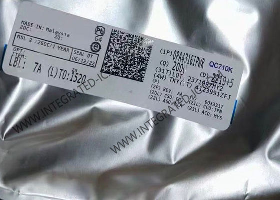 OPA4316IPWR Integrierter Schaltkreis Chip 10MHz Quad RRIO Operationsverstärker TSSOP-14