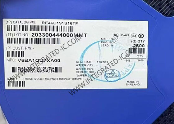 RE46C191S16TF Sensor-IC für programmierbaren Fotoelektrischen Rauchmelder-ASIC mit niedriger Spannung