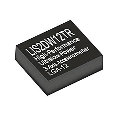 LIS2DW12TR Sensor-IC Hochleistungs-Ultra-Low-Power 3-Achsen-Beschleunigungsmesser LGA-12
