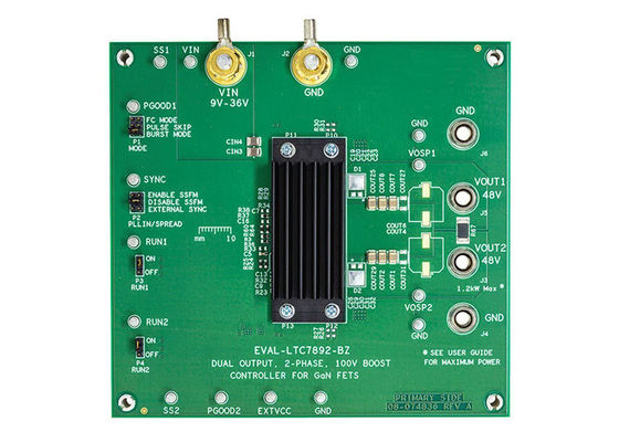 EVAL-LTC7892-BZ Eingebettete Lösungen 4 Nicht isolierte Ausgänge DC/DC Step Up Evaluation Board