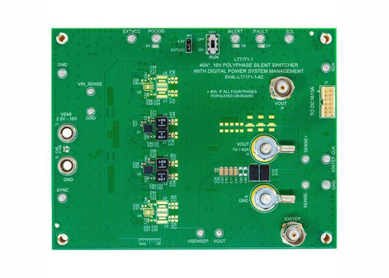 EVAL-LT7171-1-AZ Eingebettete Lösungen PolyPhase Step Down Regulator Evaluation Board