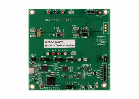 MAX77503AEVKIT Eingebettete Lösungen MAX77503A Buck Converter Evaluation Board