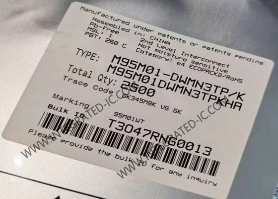 M95M01-DWMN3TP/K Speicher-IC-Chip 1Mbit EEPROM Speicher-IC mit Hochgeschwindigkeits-Takt