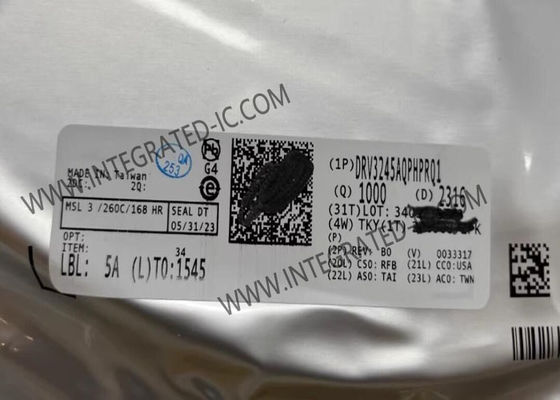 DRV3245AQPHPRQ1 3-Phasen-Gate-Treiber-IC für Automotive-Anwendungen, 1 A Ausgangsstrom, 4,5 V bis 45 V, HTQFP48