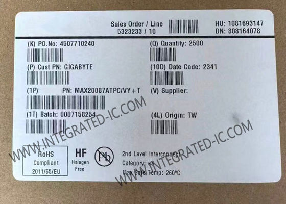 MAX20087ATPC Integrierter Schaltkreis-Chip mit 600mA Laststrom, 3V bis 15V Eingangsspannung und 26V Kurzschluss-gegen-Batterie-Isolierung
