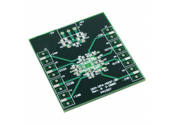 DEM-OPA-MSOP-2B Embedded Solutions 2-Channel General Purpose Amplifier Evaluation Board