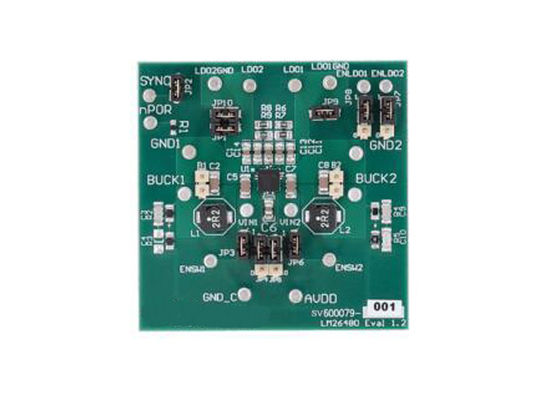 LM26480SQ-AAEV Embedded Solutions Evaluation Kit LM26480 Buck Regulator Evaluation Module