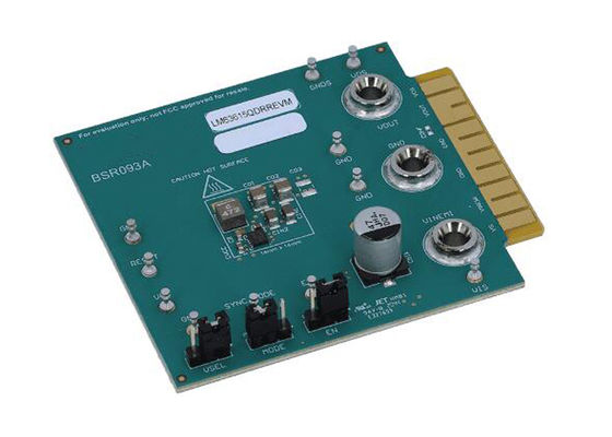 LM63615QDRREVM Embedded Solutions 1.5A Step Down Voltage Converter Evaluation Module