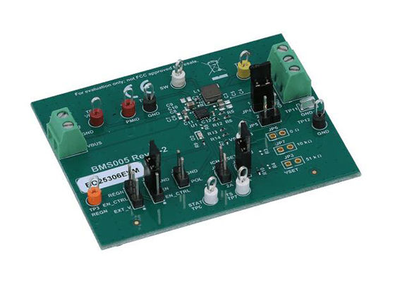 BQ25306EVM Embedded Solutions Standalone 1-2 Cell Buck Battery Charger Evaluation Module