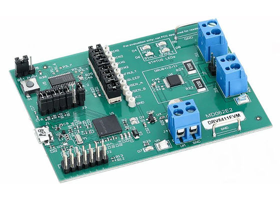 DRV8411EVM Embedded Solutions Half-Bridge Motor Driver Power Management Evaluation Board