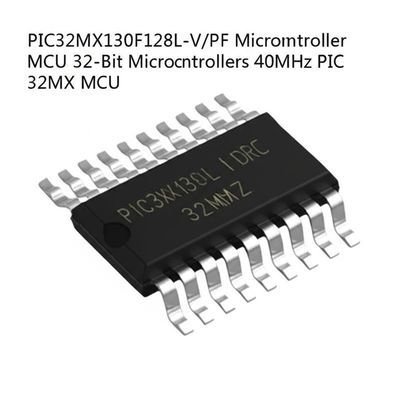 PIC32MX130F128L-V/PF Mikrocontroller MCU mit 128 kB Flash, 16 kB RAM und 50 MHz MIPS32 M4K Core