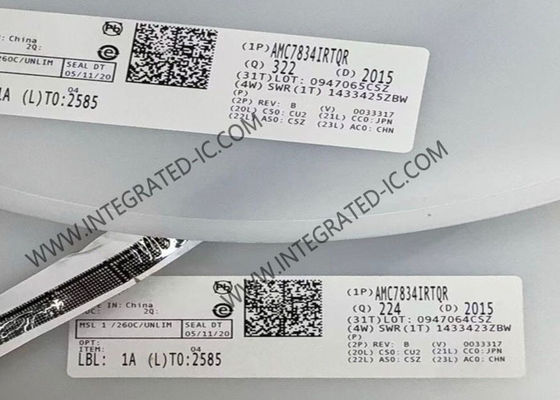 AMC7834IRTQR Integrierter Schaltkreis-Chip mit 8 Kanälen, 12-Bit Auflösung und 5V Versorgungsspannung zur Leistungsverstärkerüberwachung