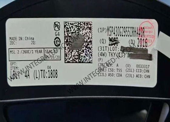 MSP430G2955IRHA40R 16-Bit Mikrocontroller MCU mit 16 MHz Takt und 56 kB Programmspeicher