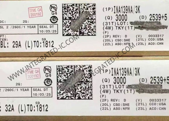 INA139NA/3K 440 kHz Bandbreite Strommessverstärker mit 0,5 % Genauigkeit und 2,7 V bis 40 V Eingangsspannungsbereich