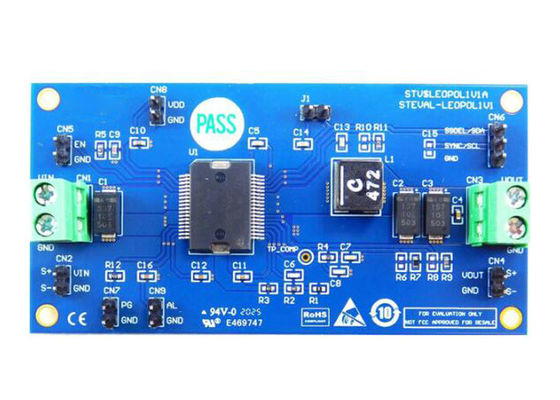 STEVAL-LEOPOL1V1 Eingebettete Lösungen 5A Monolithische Synchronschalter-Regulator-Bewertungsgremium