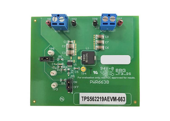 TPS562219AEVM-663 Embedded Solutions D-CAP2 Synchroner Abwärtswandler Evaluierungskarte