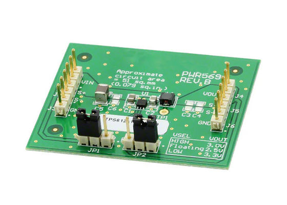 TPS61291EVM-569 Eingebettete Lösungen Low IQ Boost Converter mit Bypass-Modus-Evaluierungsmodul