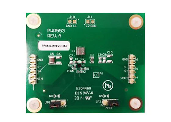 TPS630240EVM-553 Eingebettete Lösungen 3.3V 1.5A Buck Boost Regulator Evaluation Modul
