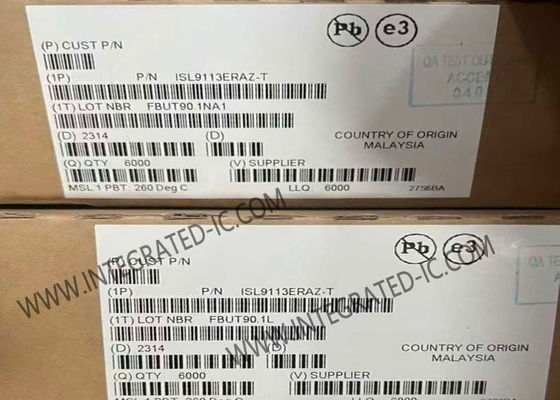 ISL9113ERAZ Integrierter Schaltkreis Chip Synchron Boost-Wandler mit 0,8 V bis 4,7 V Eingangsspannungsbereich 500 mA Ausgangsstrom und 20 uA Niedrigruhmstrom