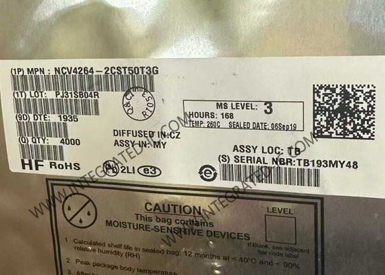 NCV4264-2CST50T3G Integrated Circuit Chip Linear Regulator with 100mA Output 45V Input and ±2.0% Output Accuracy