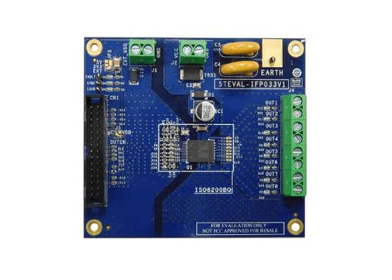 STEVAL-IFP033V1 Embedded Solutions Interface Board ISO8200BQ High Side Driver Evaluation Board