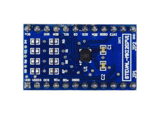 STEVAL-MKI207V1 Eingebettete Lösungen ISM330DHCX Inertial Measurement Unit Adapter Board