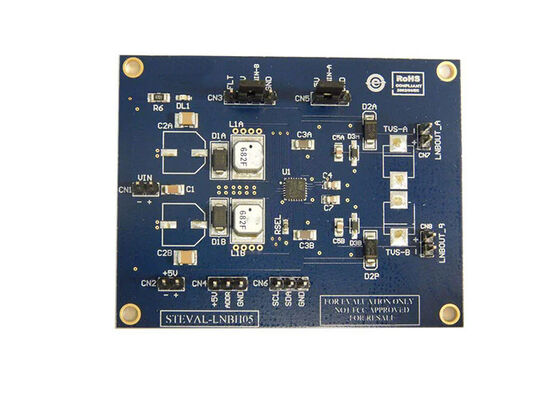 STEVAL-LNBH05 Embedded Solutions 8V To 16V Special Purpose DC/DC LNB Evaluation Board