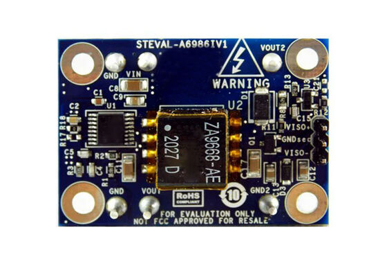 STEVAL-A6986IV1 Eingebettete Lösungen 2 Isolierte Ausgänge Gleichspannung/Gleichspannung Step Down Evaluation Board