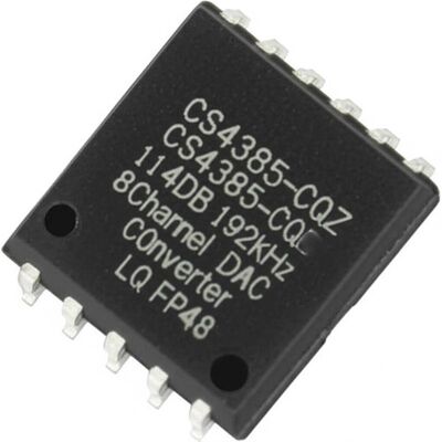 CS4385-CQZ 8-Kanal-DAC-Wandler mit 114 dB Dynamic Range und 192 kHz Sampling Rate LQFP48 integrierter Schaltkreischip