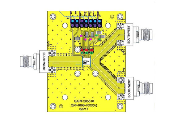 QPF4006EVB1 Embedded Solutions 37 GHz bis 40,5 GHz GaN-Frontend-Modul Evaluierungskarte