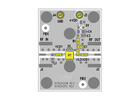TQP3M9038-PCB-IF eingebettete Lösungen 85mA High Linearity LNA Gain Block Evaluation Board