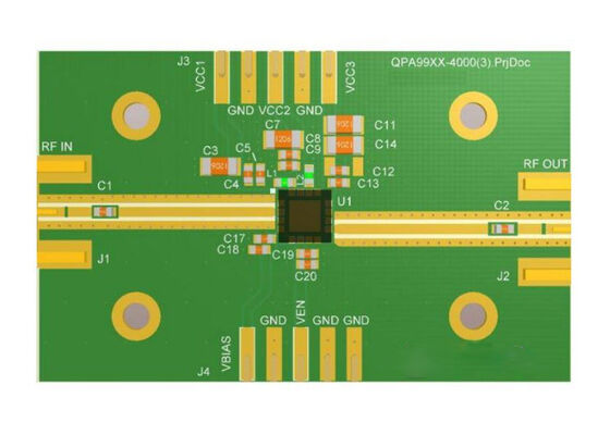 QPA9903EVB01 Embedded Solutions Hocheffiziente linearisierbare Leistungsverstärker Evaluierungskarte