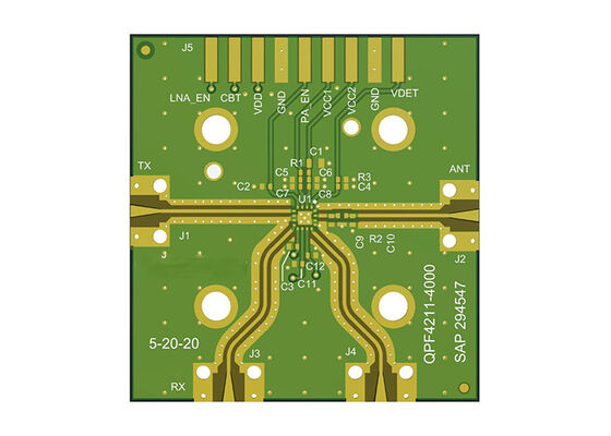 QPF4211EVB Embedded Solutions Integrated Wi-Fi 6 Front-End Module Evaluation Board