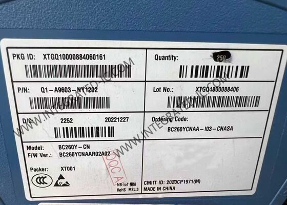 BC260YCNAA-I03-CNASA Wireless Communication Module LTE Cat NB2 mit LCC-Gehäuse und extrem niedrigem Stromverbrauch