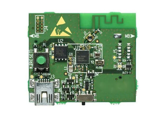 DA14699-00HRDB-P Eingebettete Lösungen VFBGA100 Daughterboard DA14699 BT Low Energy 5.2 Entwicklungskit Pro