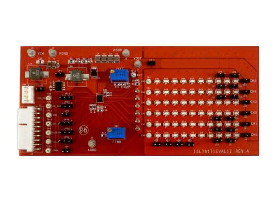 ISL78171EVAL1Z Embedded Solutions ISL78171 50mA Automotive LED-Treiber Evaluierungskarte
