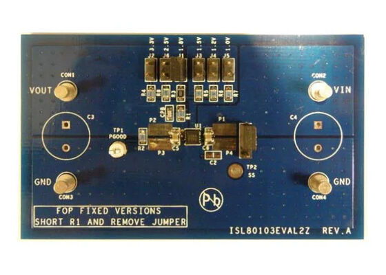 ISL80103EVAL2Z Eingebettete Lösungen Einzelkanäle Lineare Spannungsregler Bewertungsausschuss